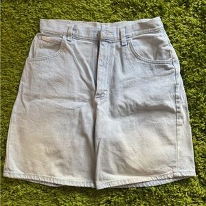 Light Vintage Lee Jorts